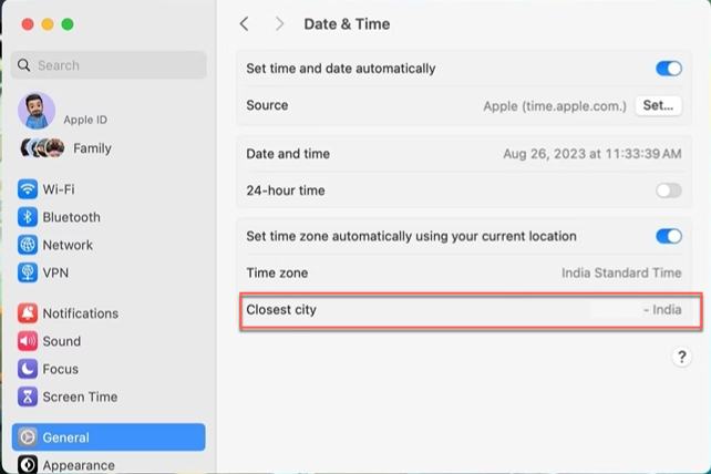 Macの日付と時刻が間違ったものにリセットされる問題を修正する方法