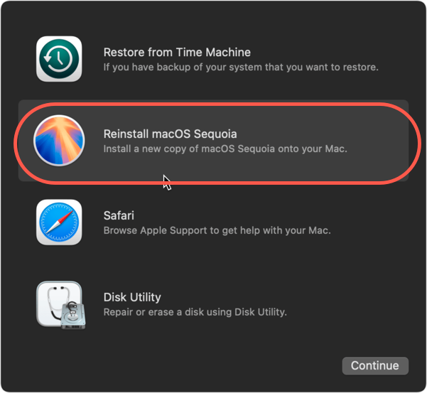 how to fix no View optionin Disk Utility on Mac