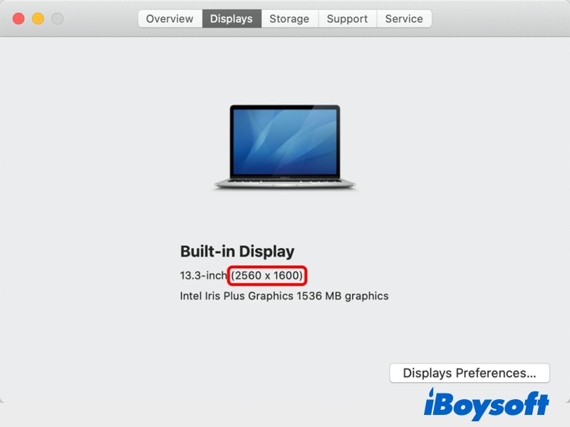 MacBook Display dimensions