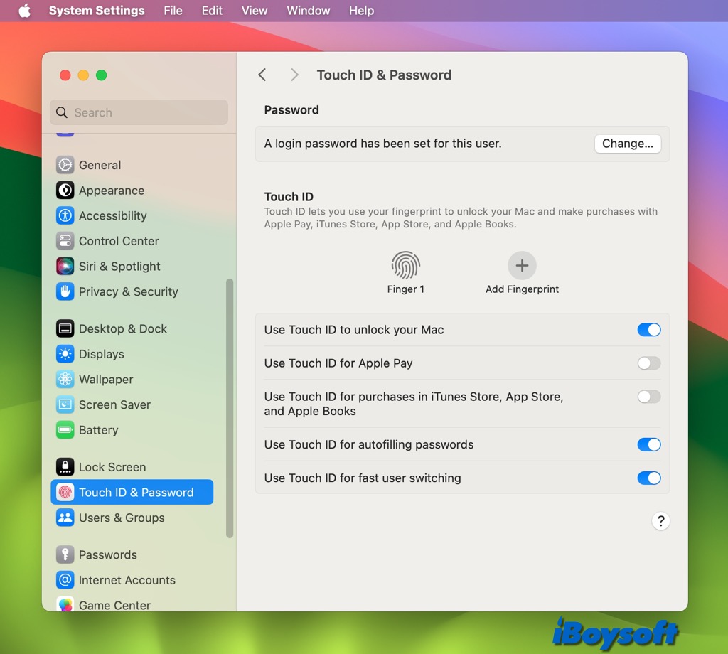 How To Change Login Password On Mac