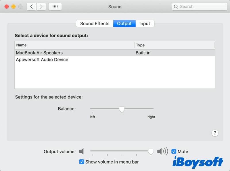 show volume in the Mac menu bar
