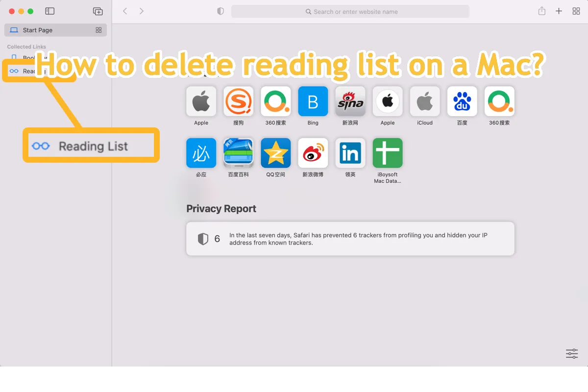 How To Delete The Reading List From A Mac