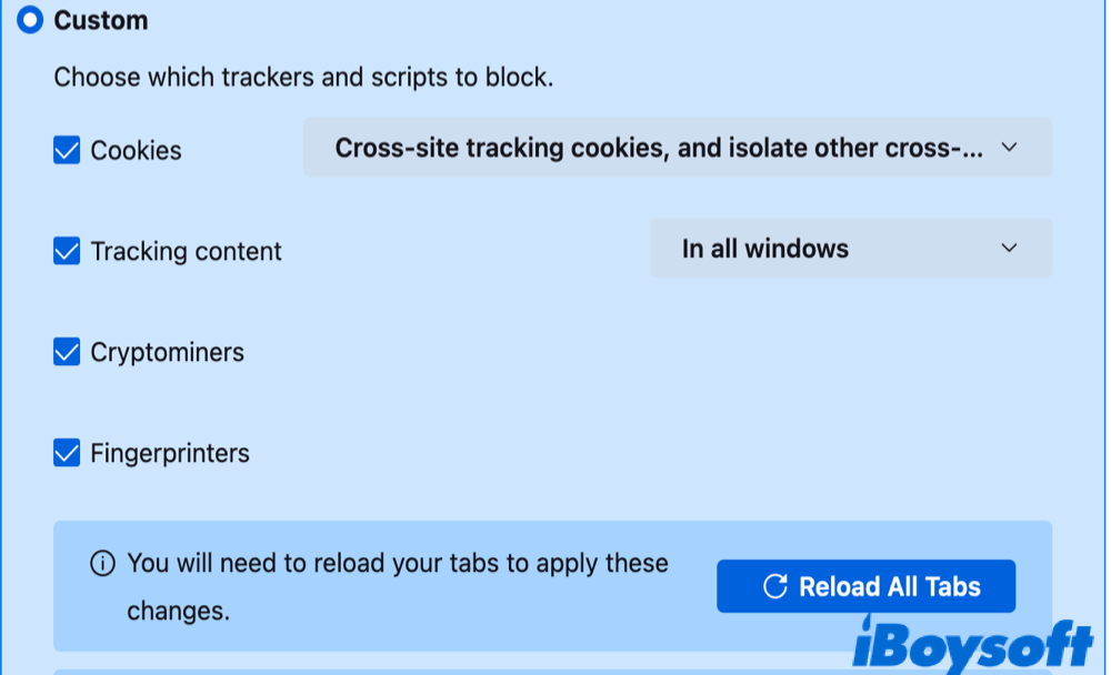 how to enable cookies in firefox on mac