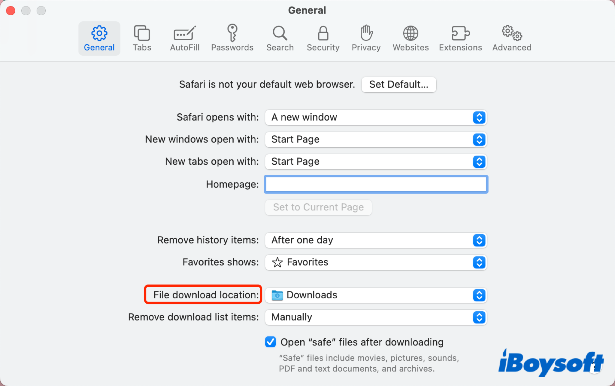 how to view safari downloads on mac