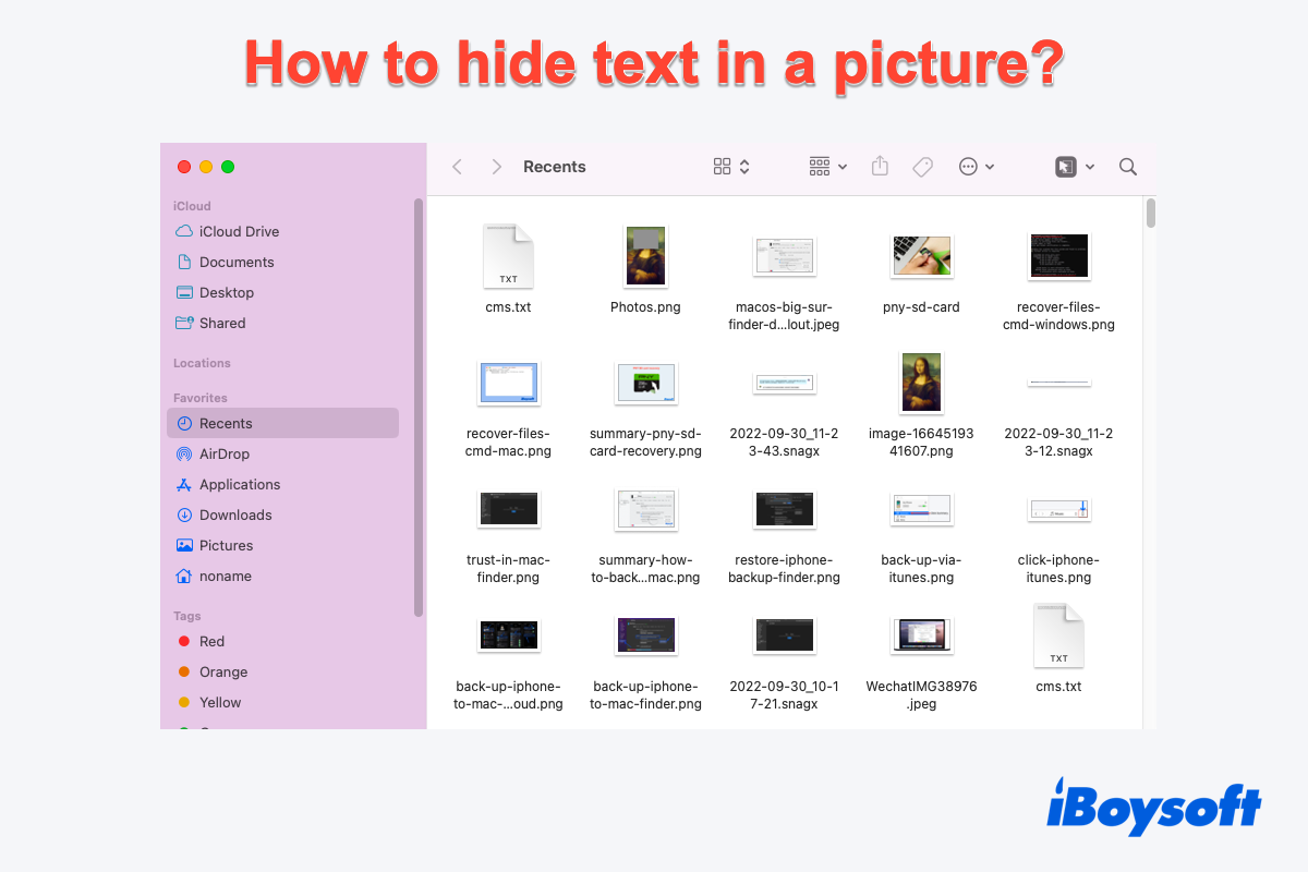 how-to-hide-text-in-a-picture-on-mac-macbook-pro