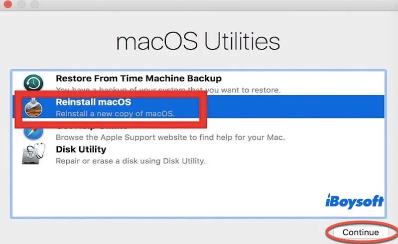 click-reinstall-macos