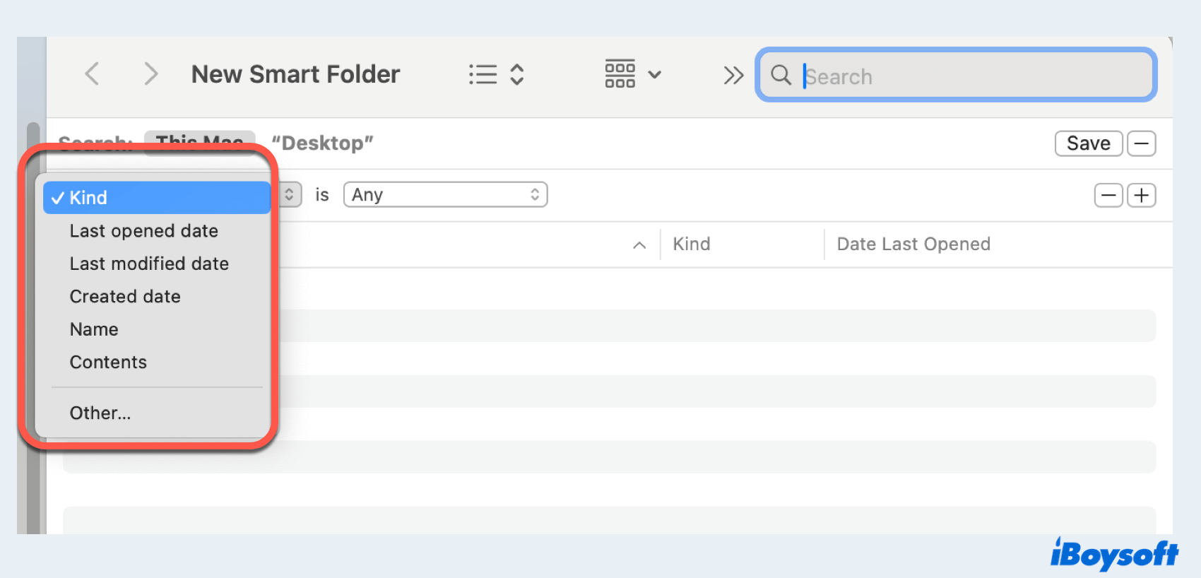 select multiple files with Smart Folder