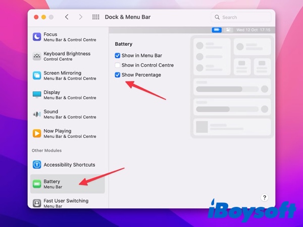 how-to-show-battery-percentage-on-mac