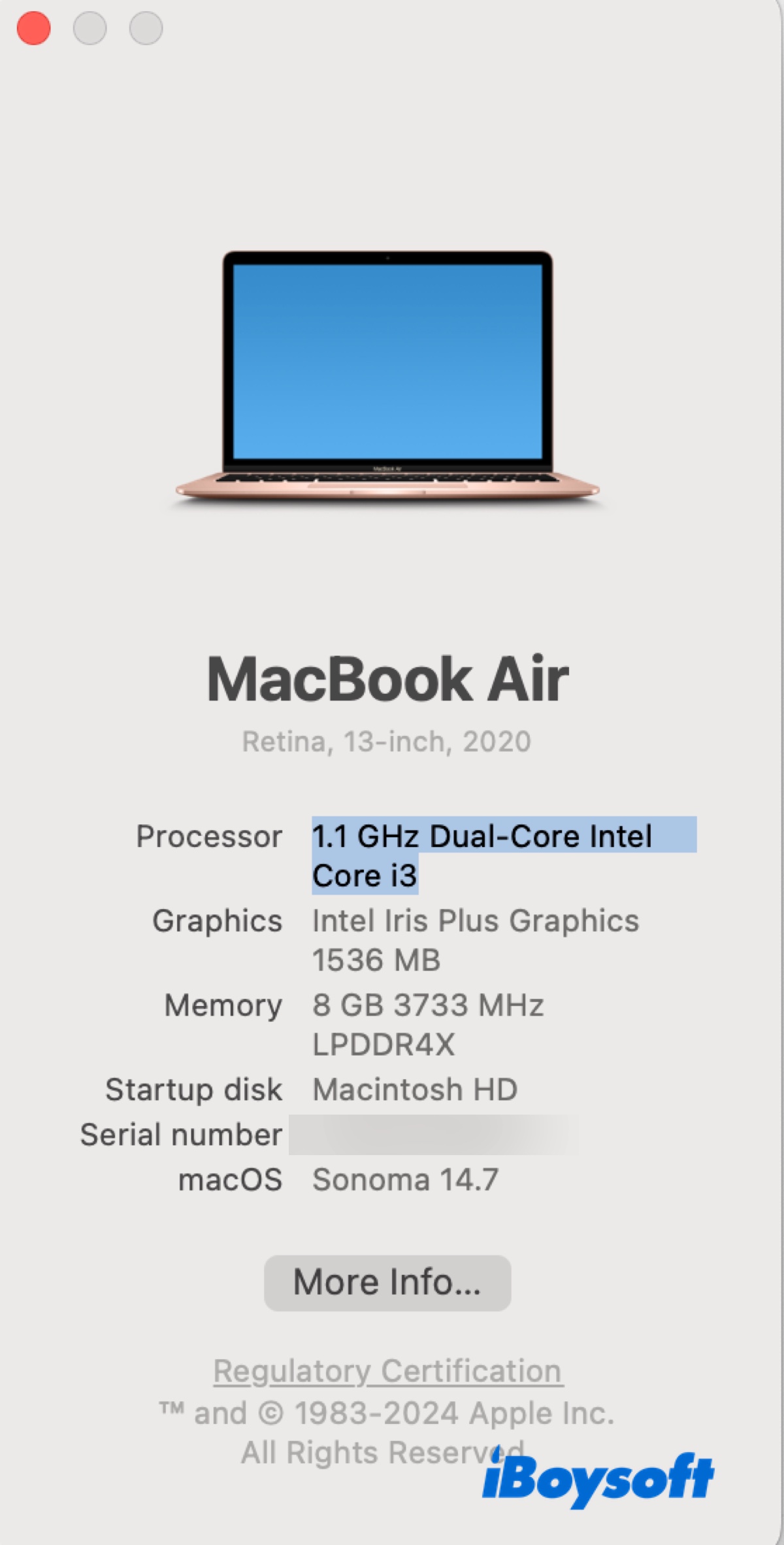 Cómo verificar si la CPU de Mac es de 32 o de 64 bits