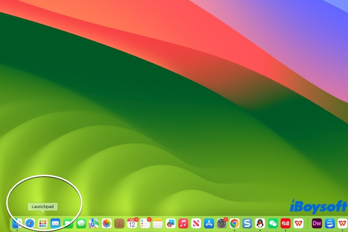 Launchpad não funcionando no Mac
