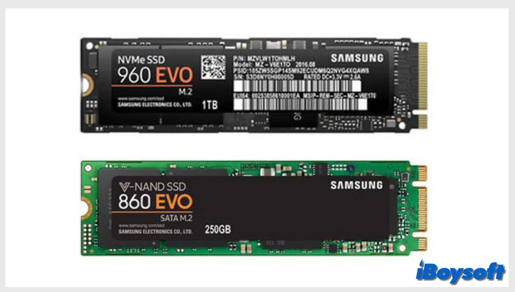 m2 sata vs m2 nvme