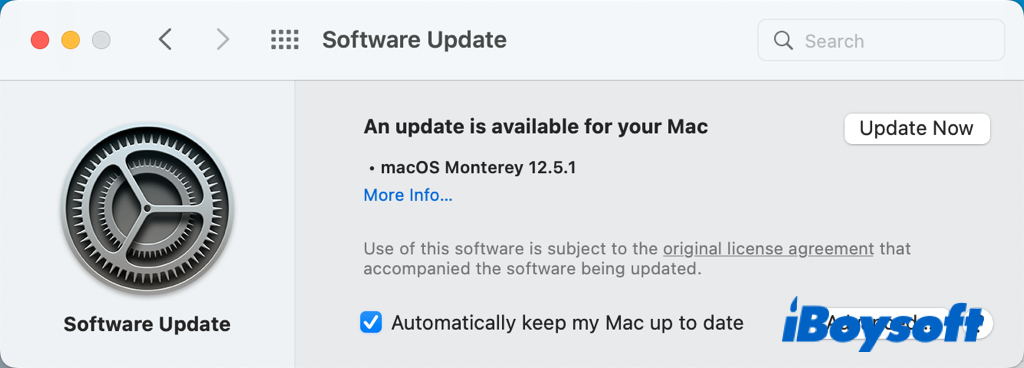 check software update mac