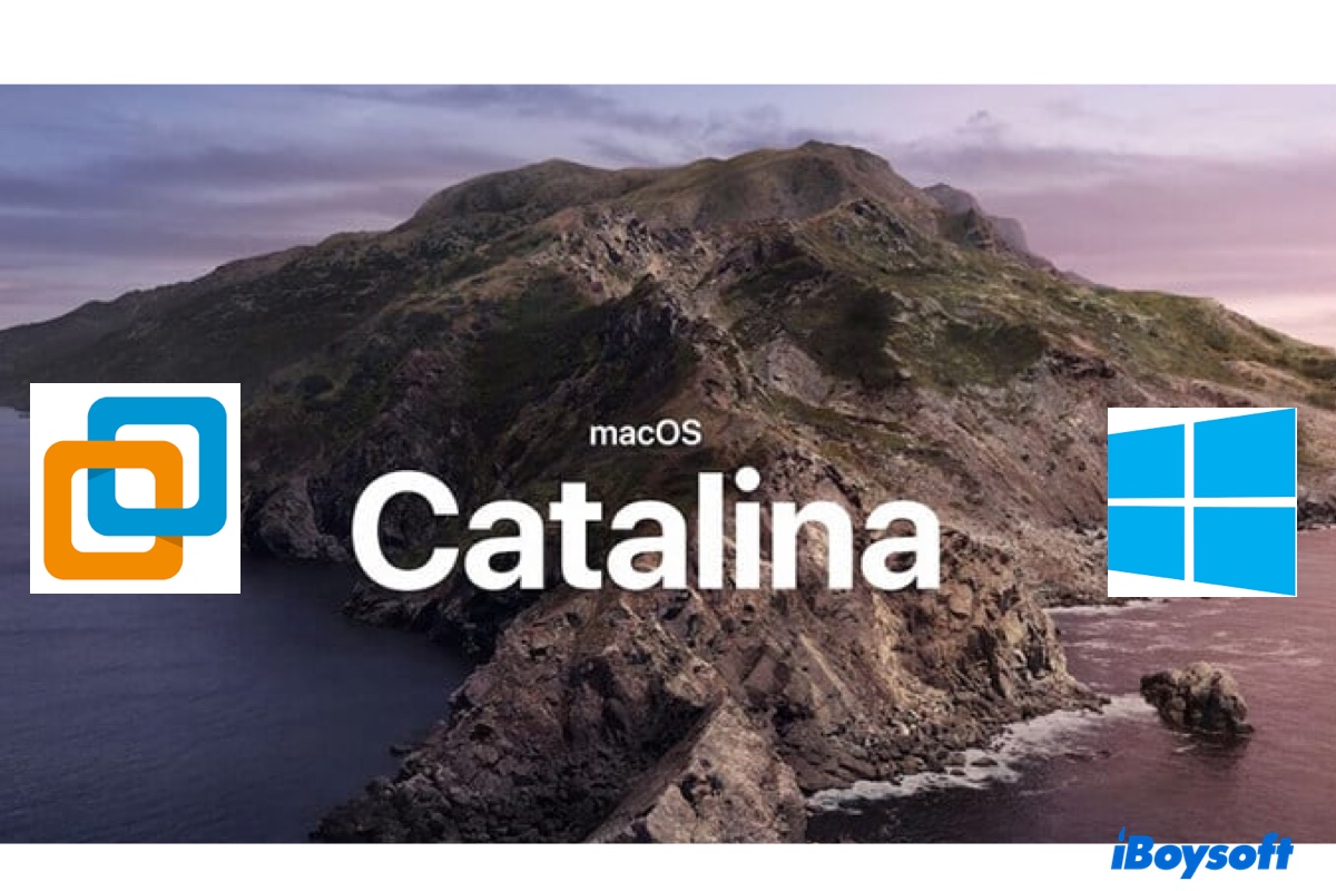 Comment installer macOS Catalina sur VMware sur Windows