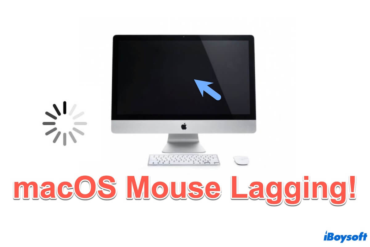 macOSのマウスカーソル遅延を修正