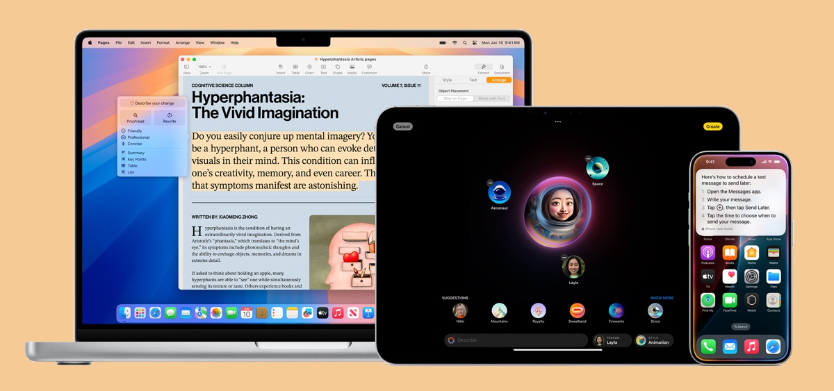 Apple intelligence auf macOS Sequoia