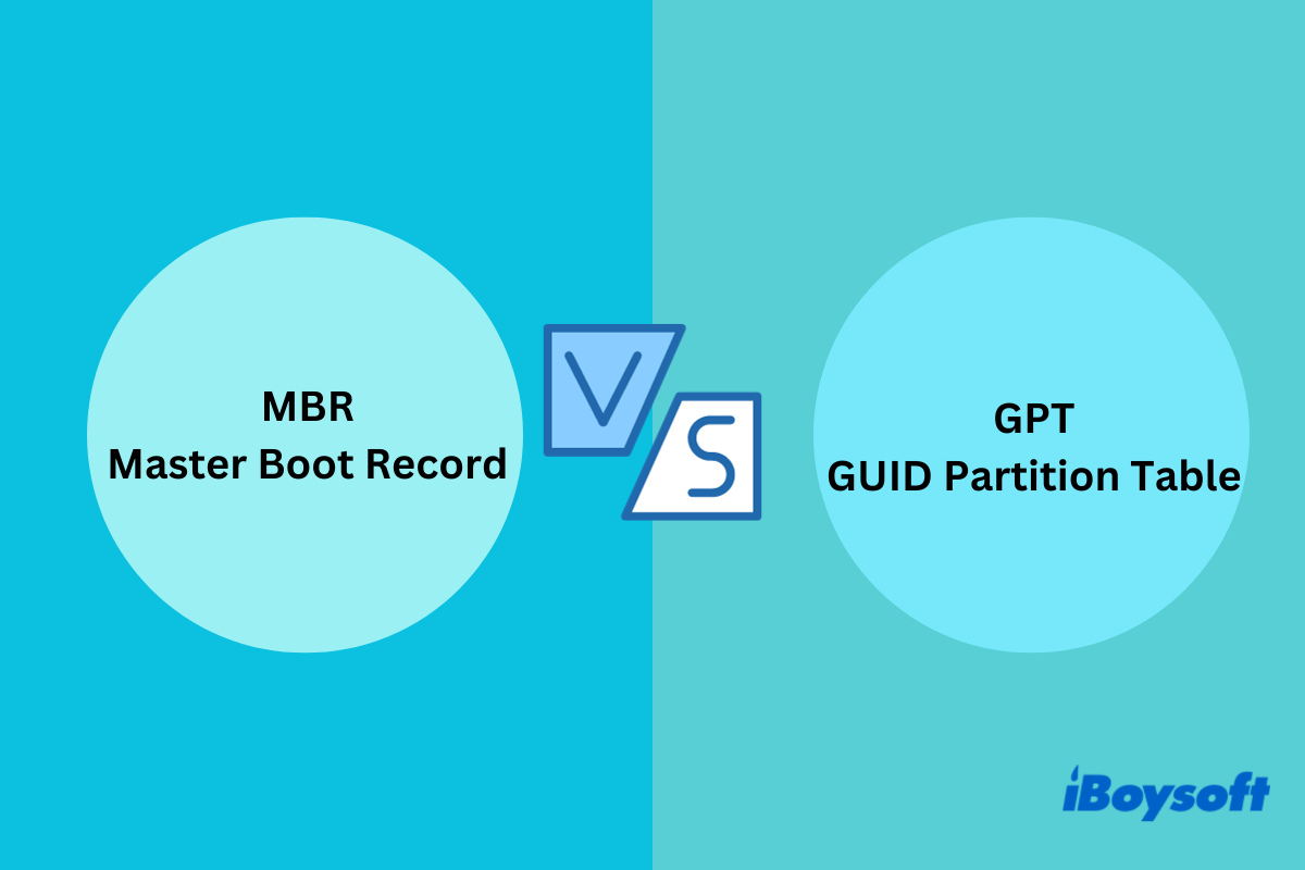 MBR vs. GPT