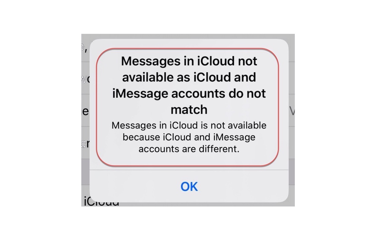 How to Fix Messages in iCloud Not Available