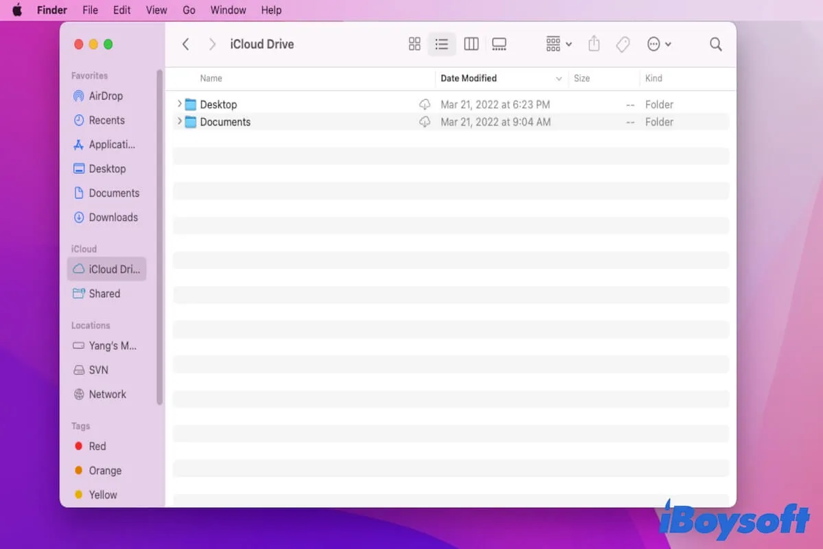 how to move documents from iCloud to Mac