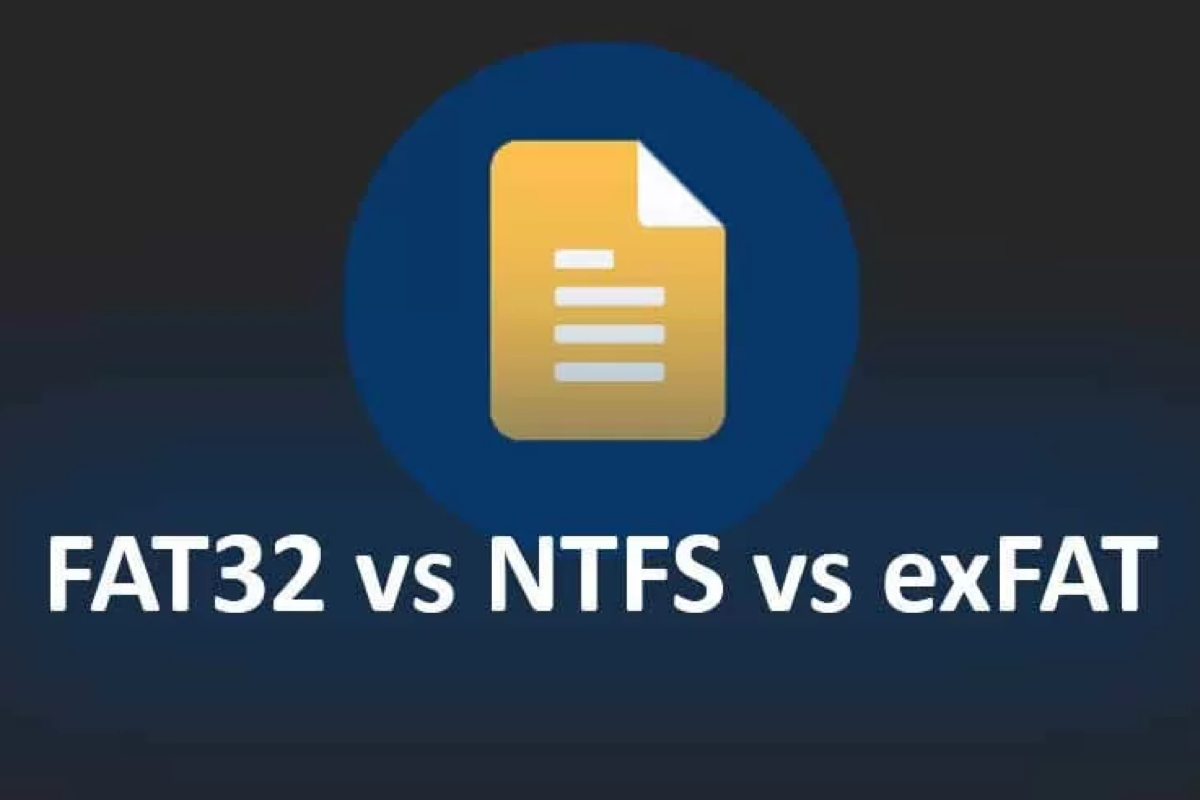 NTFS VS FAT32 VS ExFAT These Differences You Should Know 