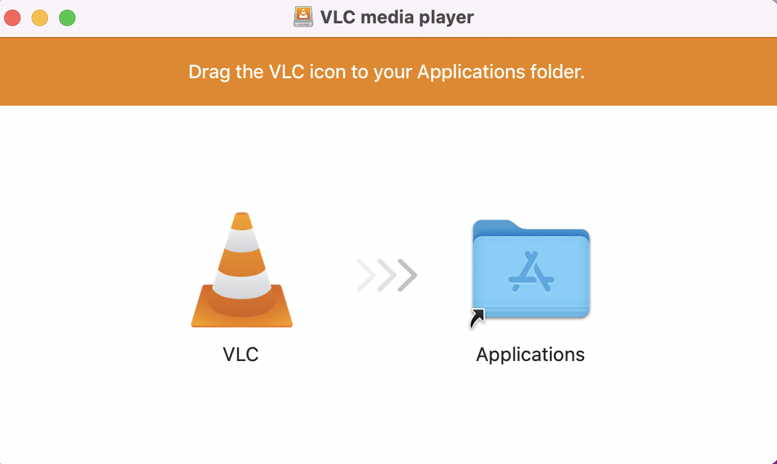 MacにVLCメディアプレーヤーをインストール