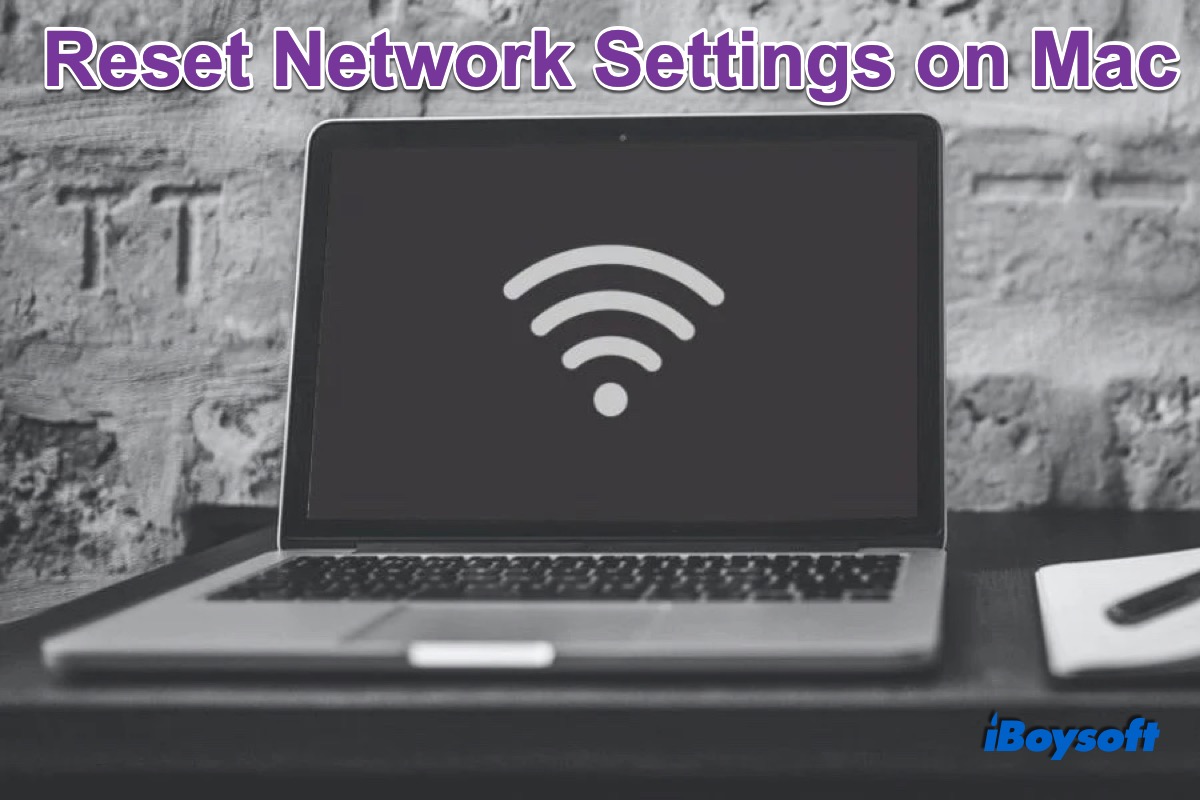 reset network settings Mac