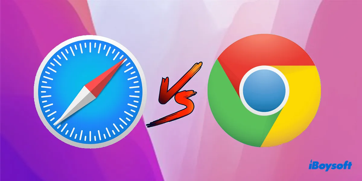 Safari vs Chrome