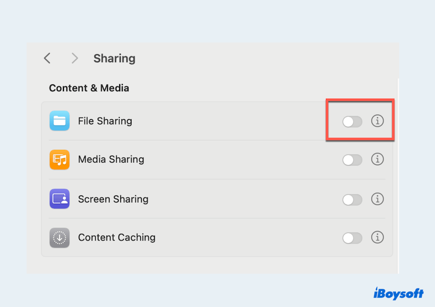 share large files with Local Network sharing