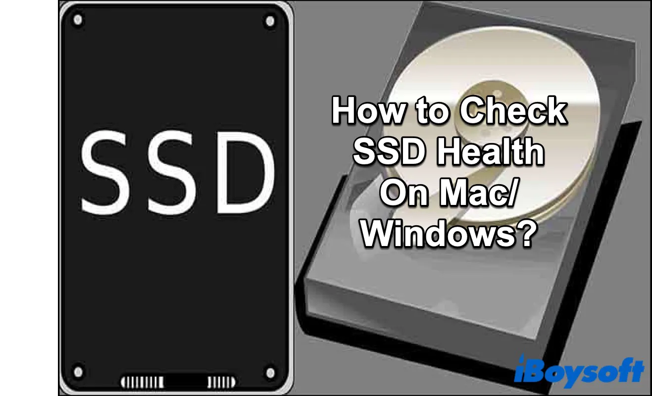 How to check SSD health on Mac or Windows