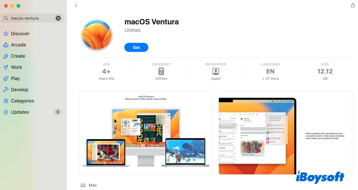 Mac App StoreからmacOSインストーラーをダウンロードする方法