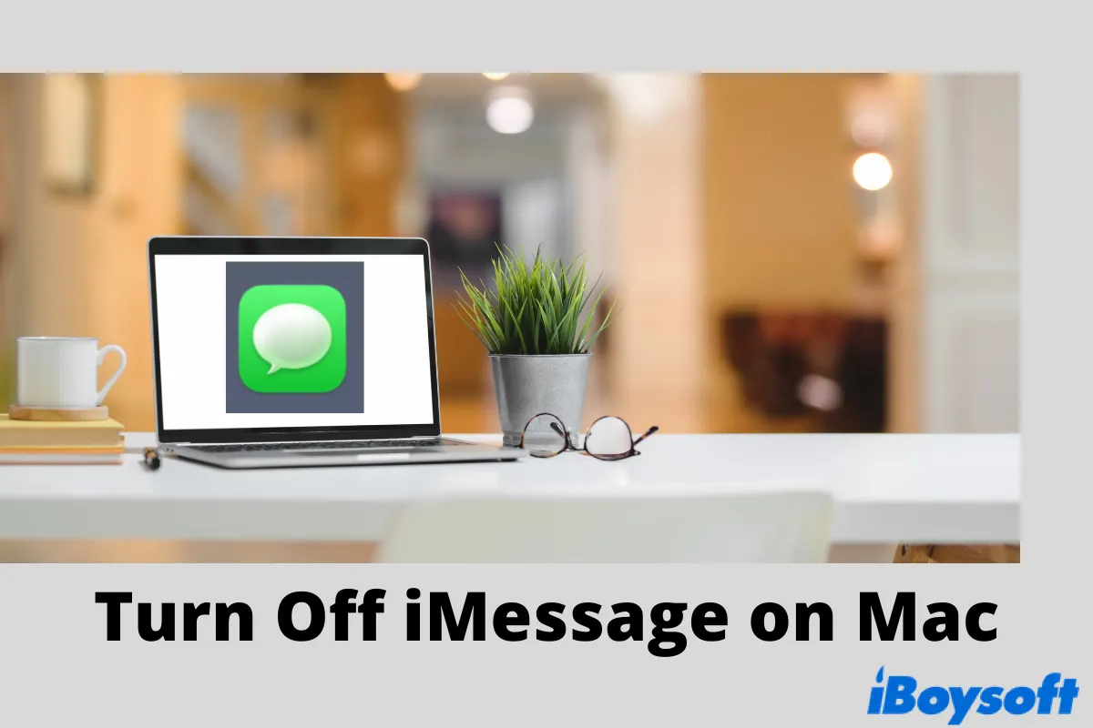 how to turn off iMessage on Mac