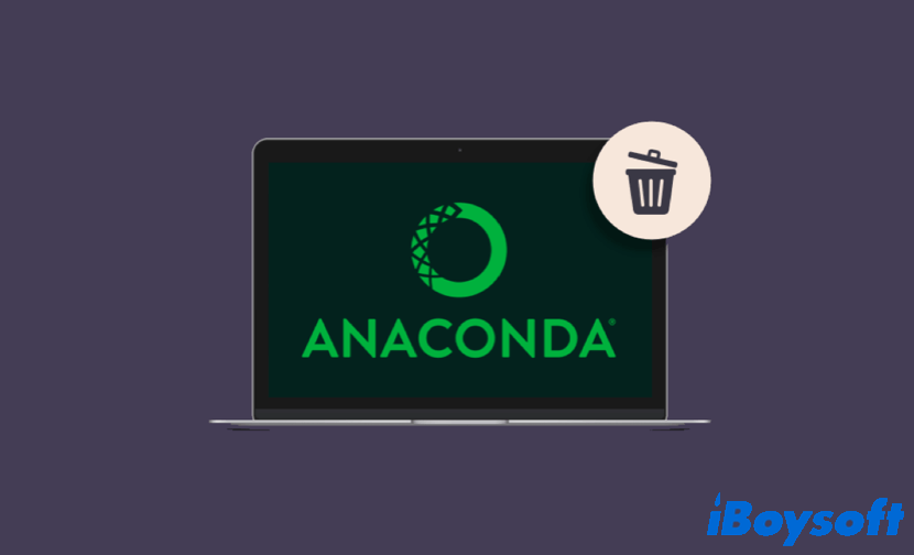 How to uninstall Anaconda on Mac
