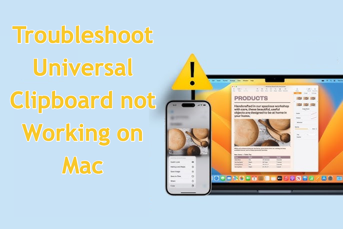 Troubleshoot Universal Clipboard not working on Mac