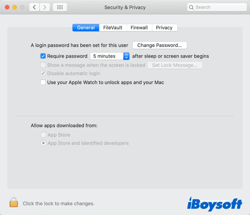 enable unlock Mac with Apple Watch