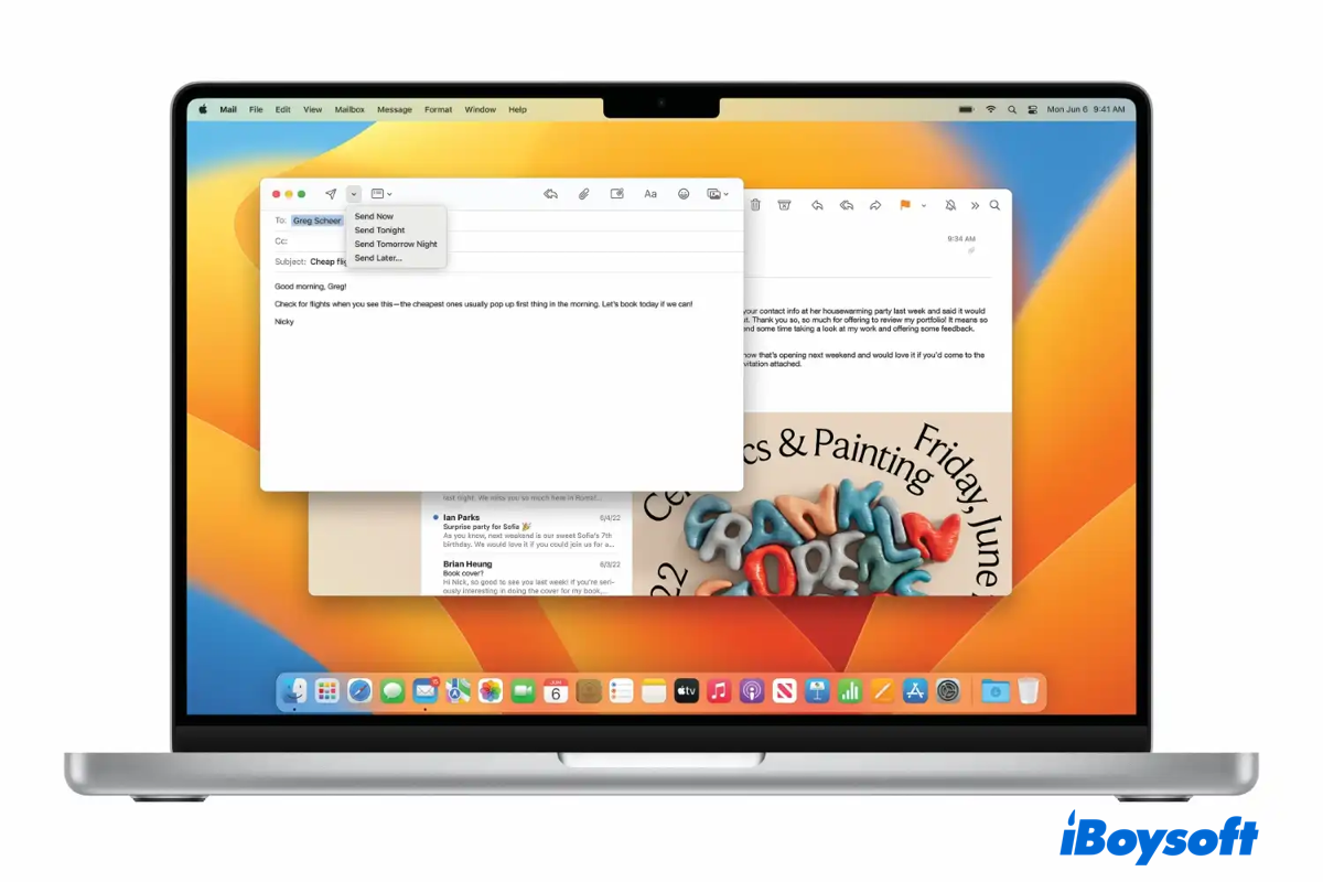 how to unsend an email on mac