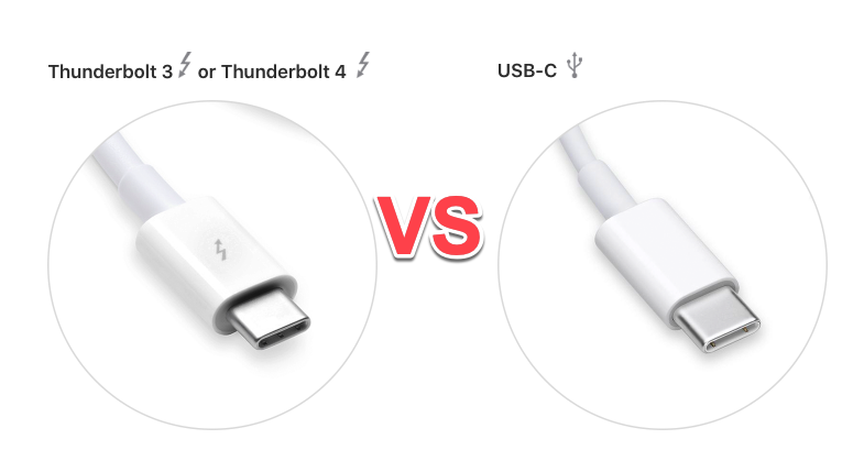 USB Type C Vs Thunderbolt Diff rences Similarit s Et Utilisations
