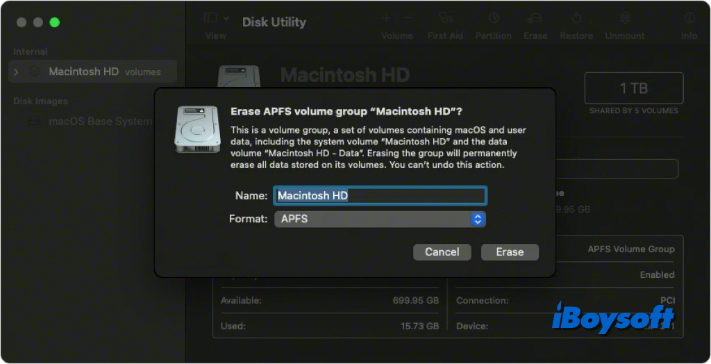 erase mac hard drive