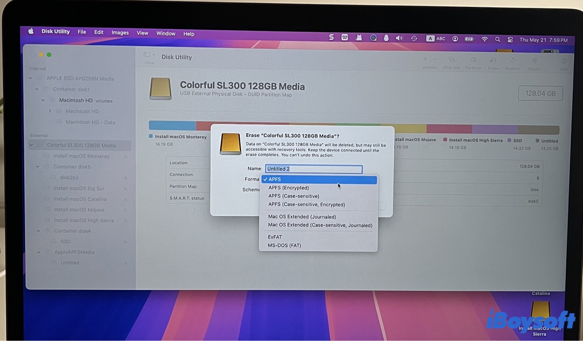 Disk Utility doesn
