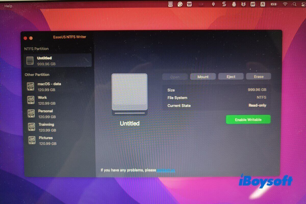EaseUS NTFS for Mac Review: Test & Performance