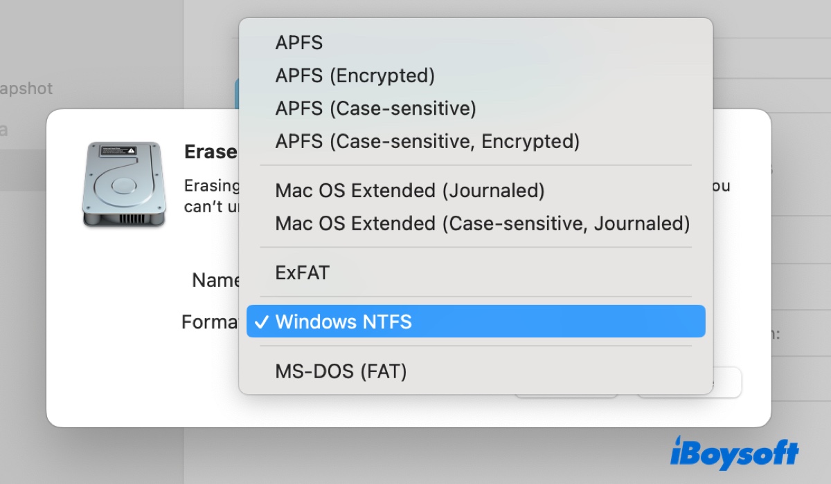 How to enable NTFS in Disk Utility on Mac