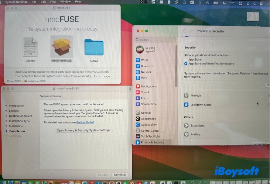 install macFUSE