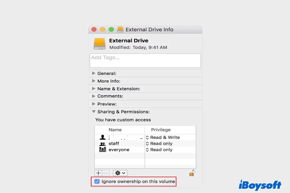 What to do if you cannot delete files from external hard drive on Mac