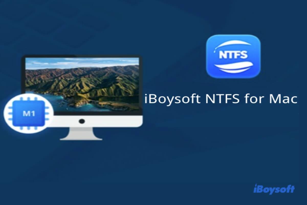 iBoysoft NTFS for Mac app