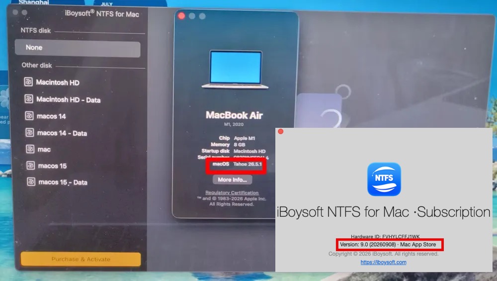 iBoysoft NTFS for Mac 9.0 版本