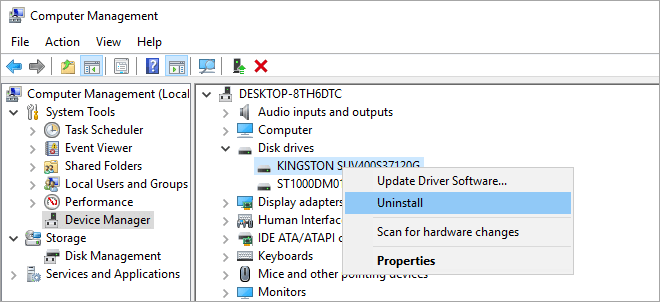 update software drivers in Windows