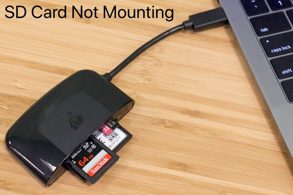 SD card not mounting on Mac