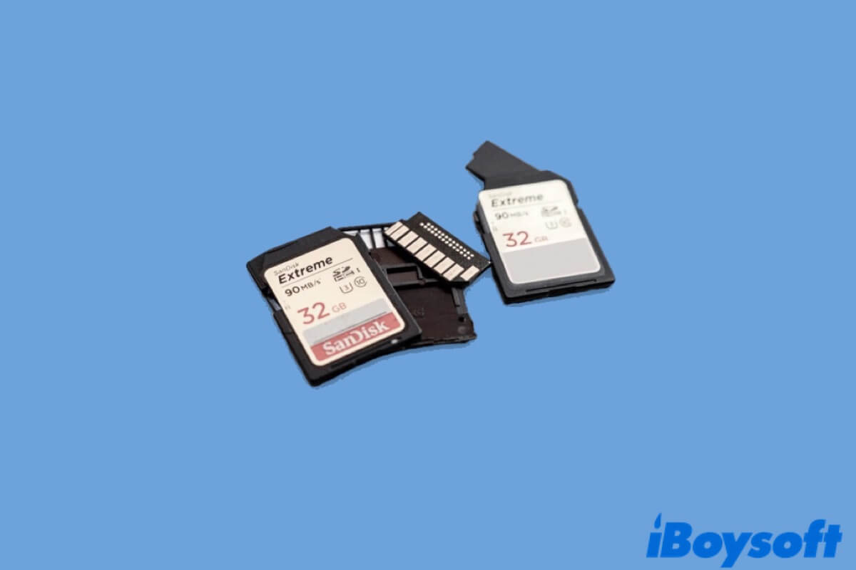 how to fix SanDisk SD card corrupted and recover data from it