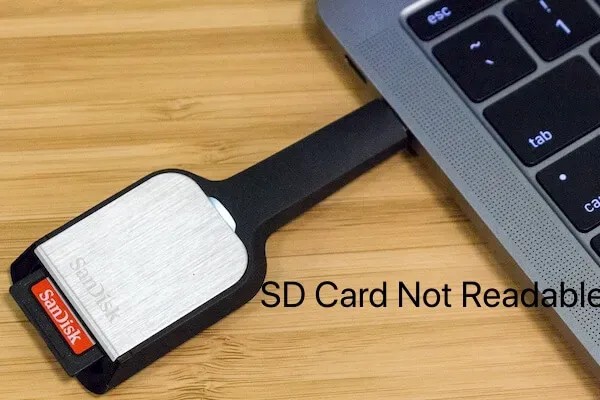 SD card not readable by Mac