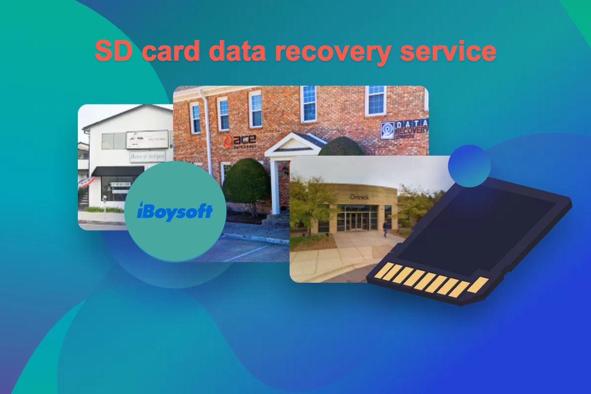 SD card data recovery services