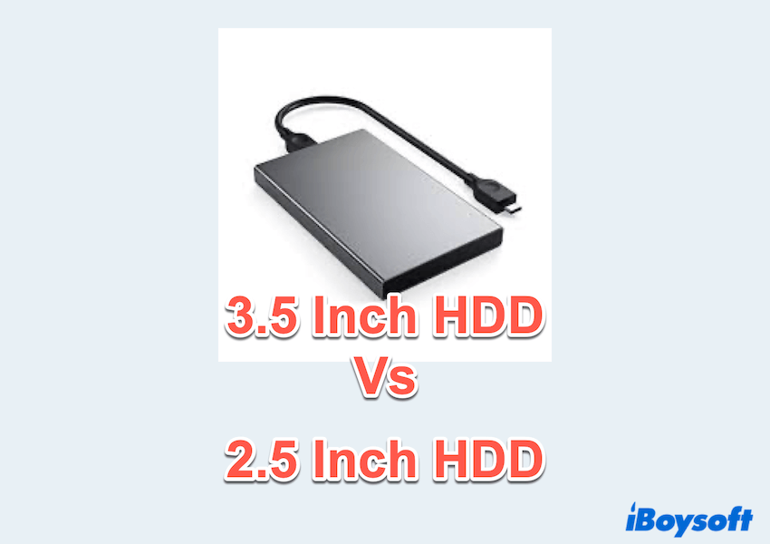 3.5 HDD vs 2.5