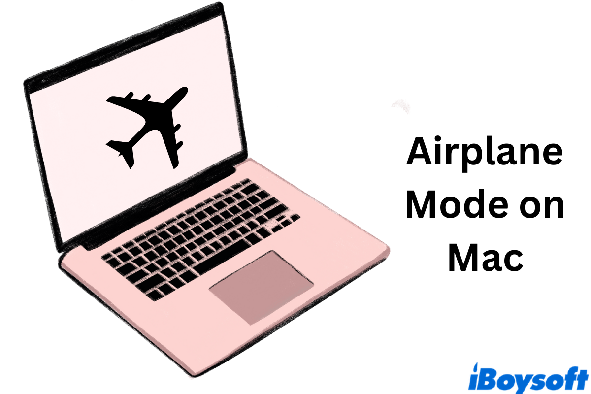 Airplane mode on Mac